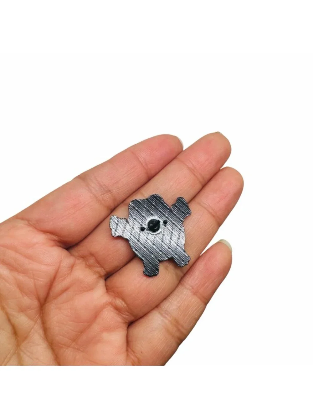 ⭐Enamel Pin Punk Frog Giving The Finger Broch GreenAnimal alloy Badge New Oz⭐
